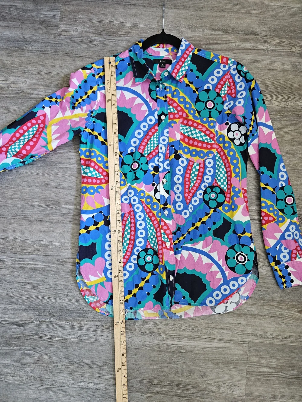 J. Crew Ratti Kaleidoscope button-down shirt